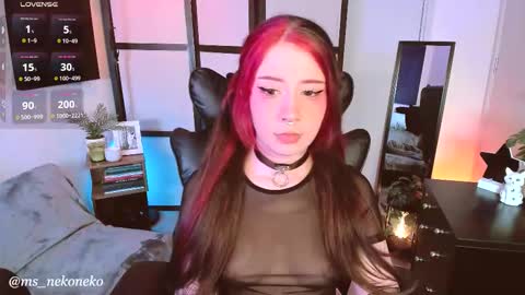 Snapshot of ms_nekoneko chatting on 23, 11, 2025 schedule monday tuesday wednesday thursday - sunday online show from 23, 11, 2025