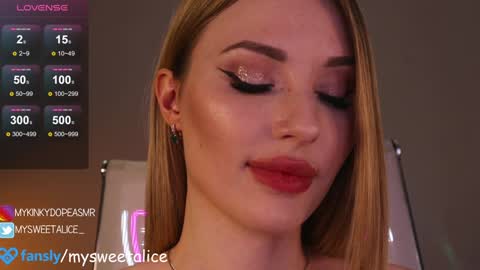 mysweetalice online show from 25, 12, 2024