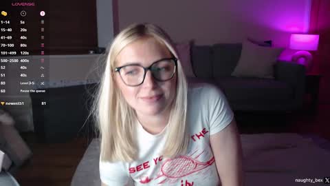 Snapshot of naughty__bex chatting on 7, 2, 2025 Bex currently on maternity leave online show from 7, 2, 2025