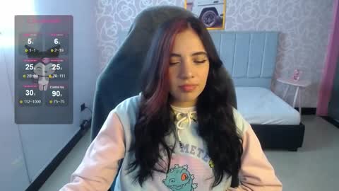 Snapshot of ninfa_ch chatting on 4, 1, 2025 Ninfa online show from 4, 1, 2025