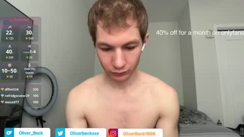 Oliver Beck online show from 1, 5, 2026