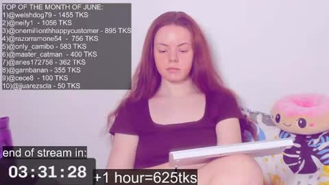 only_sarah1 online show from 25, 6, 2026