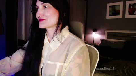 Snapshot of paradisegirl_ chatting on 13, 7, 2026 My alter ego Betinna Flowers - a tattooed Miss - Are you missing me come in here - online show from 13, 7, 2026