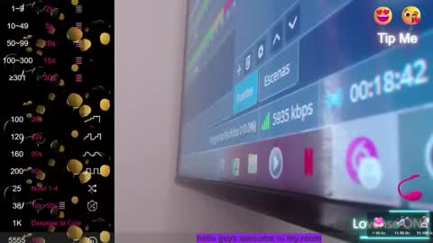 Paris Of Angel online show from 20, 11, 2025