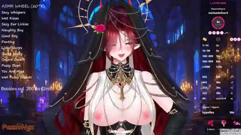 Succubus Nyx online show from 24, 2, 2025