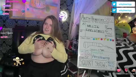 Snapshot of pawggoddess778 chatting on 5, 12, 2024 ArtsyHeartsyy online show from 5, 12, 2024