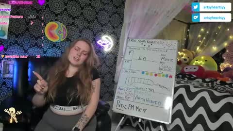 Snapshot of pawggoddess778 chatting on 13, 12, 2024 ArtsyHeartsyy online show from 13, 12, 2024