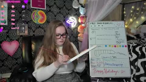 Snapshot of pawggoddess778 chatting on 25, 12, 2024 ArtsyHeartsyy online show from 25, 12, 2024