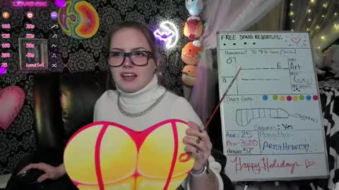 Snapshot of pawggoddess778 chatting on 25, 12, 2024 ArtsyHeartsyy online show from 25, 12, 2024