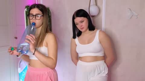 Lora black  and Lili blonde welcome you here online show from 21, 12, 2024