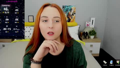 Snapshot of red_naughtyfox chatting on 4, 1, 2025 Lessy Fox online show from 4, 1, 2025