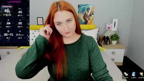 Snapshot of red_naughtyfox chatting on 4, 1, 2025 Lessy Fox online show from 4, 1, 2025