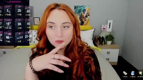 Snapshot of red_naughtyfox chatting on 5, 1, 2025 Lessy Fox online show from 5, 1, 2025