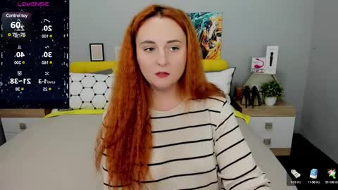 Snapshot of red_naughtyfox chatting on 10, 1, 2025 Lessy Fox online show from 10, 1, 2025