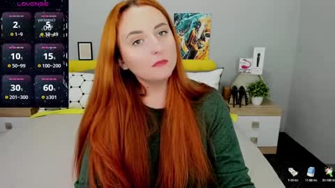 Snapshot of red_naughtyfox chatting on 12, 1, 2025 Lessy Fox online show from 12, 1, 2025