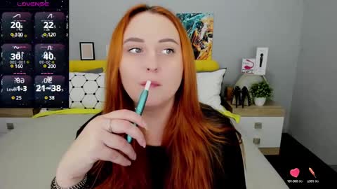 Snapshot of red_naughtyfox chatting on 12, 1, 2025 Lessy Fox online show from 12, 1, 2025