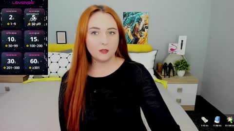 Snapshot of red_naughtyfox chatting on 18, 1, 2025 Lessy Fox online show from 18, 1, 2025