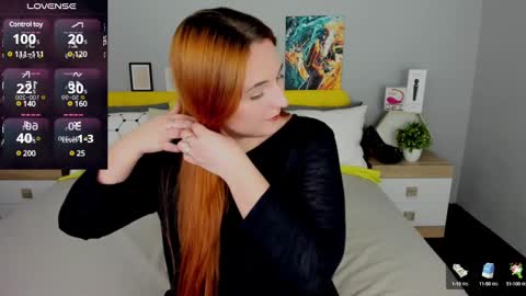 Snapshot of red_naughtyfox chatting on 7, 3, 2025 Lessy Fox online show from 7, 3, 2025