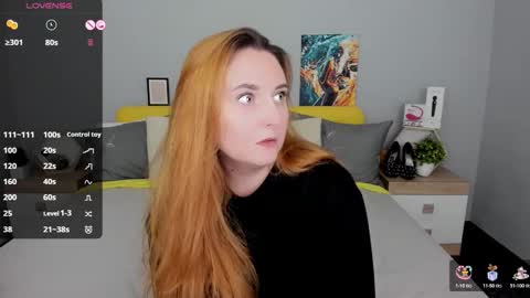 Snapshot of red_naughtyfox chatting on 5, 10, 2025 Lessy Fox online show from 5, 10, 2025