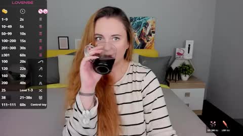 Snapshot of red_naughtyfox chatting on 26, 10, 2025 Lessy Fox online show from 26, 10, 2025