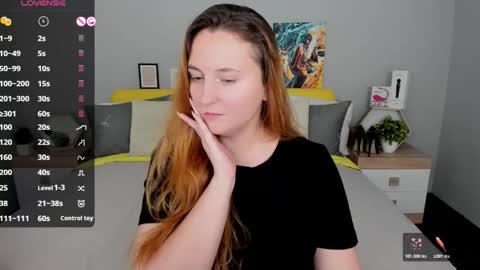 Snapshot of red_naughtyfox chatting on 14, 12, 2025 Lessy Fox online show from 14, 12, 2025