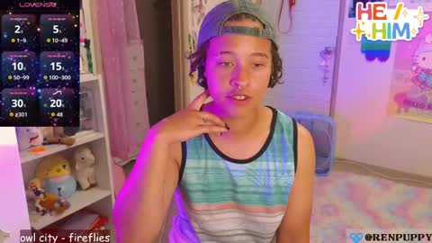 Snapshot of renpuppy chatting on 12, 9, 2025 REN online show from 12, 9, 2025