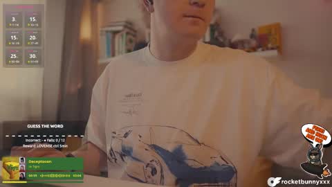 Rocket Bunny online show from 11, 2, 2026