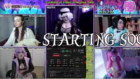 Snapshot of rollseduction chatting on 14, 5, 2026 Roll For Seduction online show from 14, 5, 2026