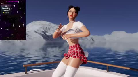 Snapshot of sakura__cute chatting on 8, 3, 2025 sara online show from 8, 3, 2025