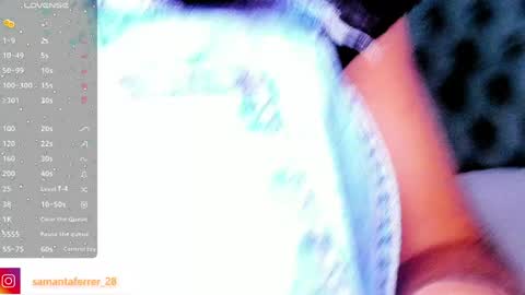 Snapshot of samanta_ferrerr chatting on 5, 12, 2024 Samanta online show from 5, 12, 2024