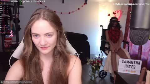 The Real Samantha Hayes haha  online show from 29, 1, 2025