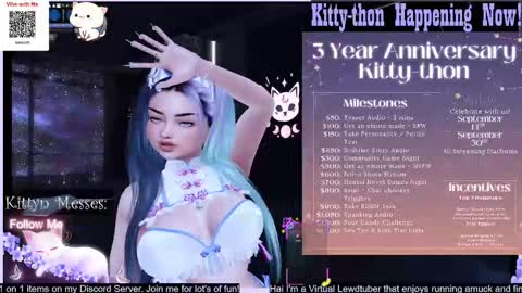 Sassy Sami Kittyn online show from 15, 9, 2025
