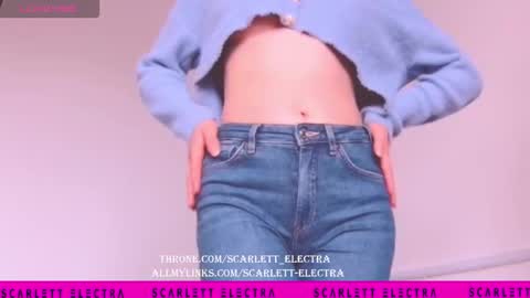 SCARLETT ELECTRA  -  online show from 10, 1, 2026