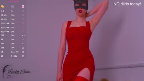SCARLETT ELECTRA  -  online show from 27, 6, 2026