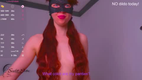 SCARLETT ELECTRA  -  online show from 28, 6, 2026