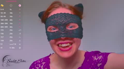 SCARLETT ELECTRA  -  online show from 1, 7, 2026