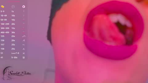 SCARLETT ELECTRA  -  online show from 2, 7, 2026