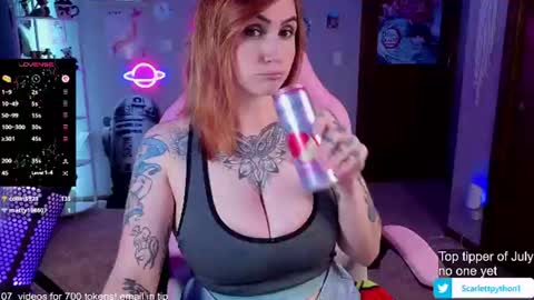 Scarlett online show from 3, 7, 2026
