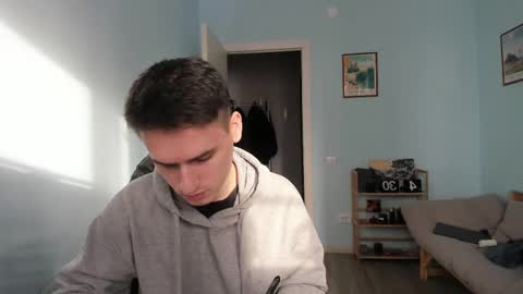 Thomas brunette and Alex blond online show from 14, 2, 2025