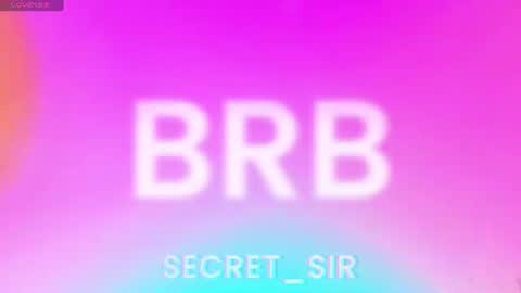 Snapshot of secret_sir chatting on 26, 7, 2026 Dean Carter online show from 26, 7, 2026