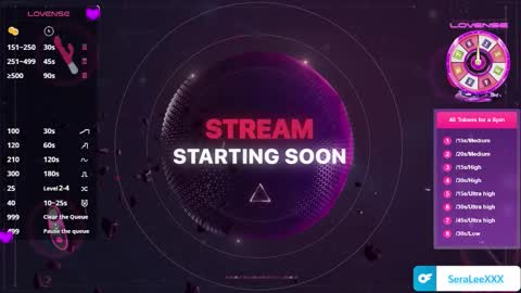 SeraLeeXXX online show from 16, 10, 2025