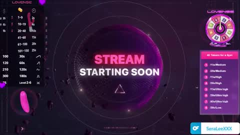 SeraLeeXXX online show from 14, 12, 2025