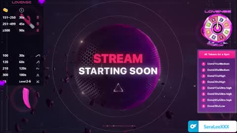 SeraLeeXXX online show from 9, 1, 2026