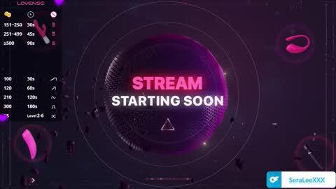 SeraLeeXXX online show from 11, 1, 2026