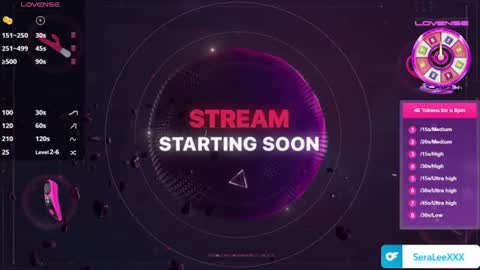 SeraLeeXXX online show from 15, 6, 2026