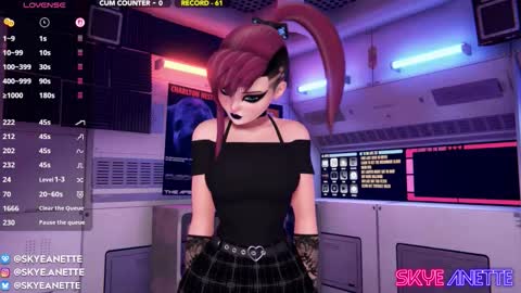 SkyeAnette online show from 12, 1, 2026