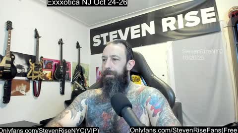 StevenRiseNYC online show from 20, 10, 2025