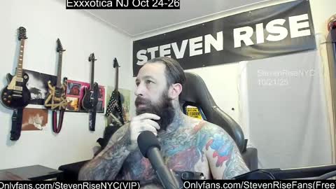 StevenRiseNYC online show from 22, 10, 2025