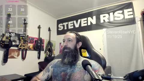 StevenRiseNYC online show from 19, 11, 2025