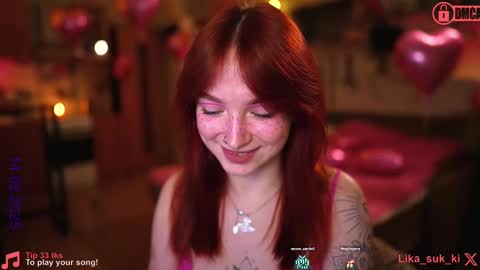 Lika ginger  Jessy blond   online show from 14, 2, 2025